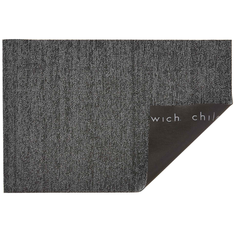 Grey Heathered Shag Mat by Chilewich