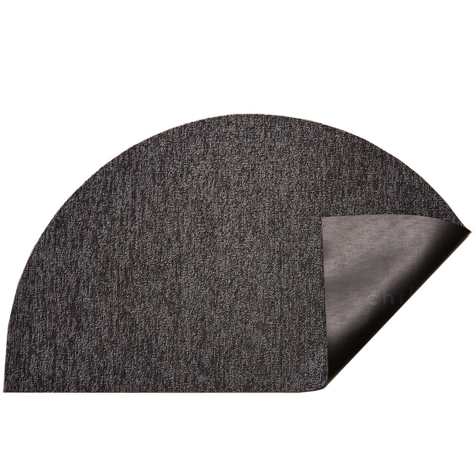 Grey Heathered Welcome Shag Mat by Chilewich