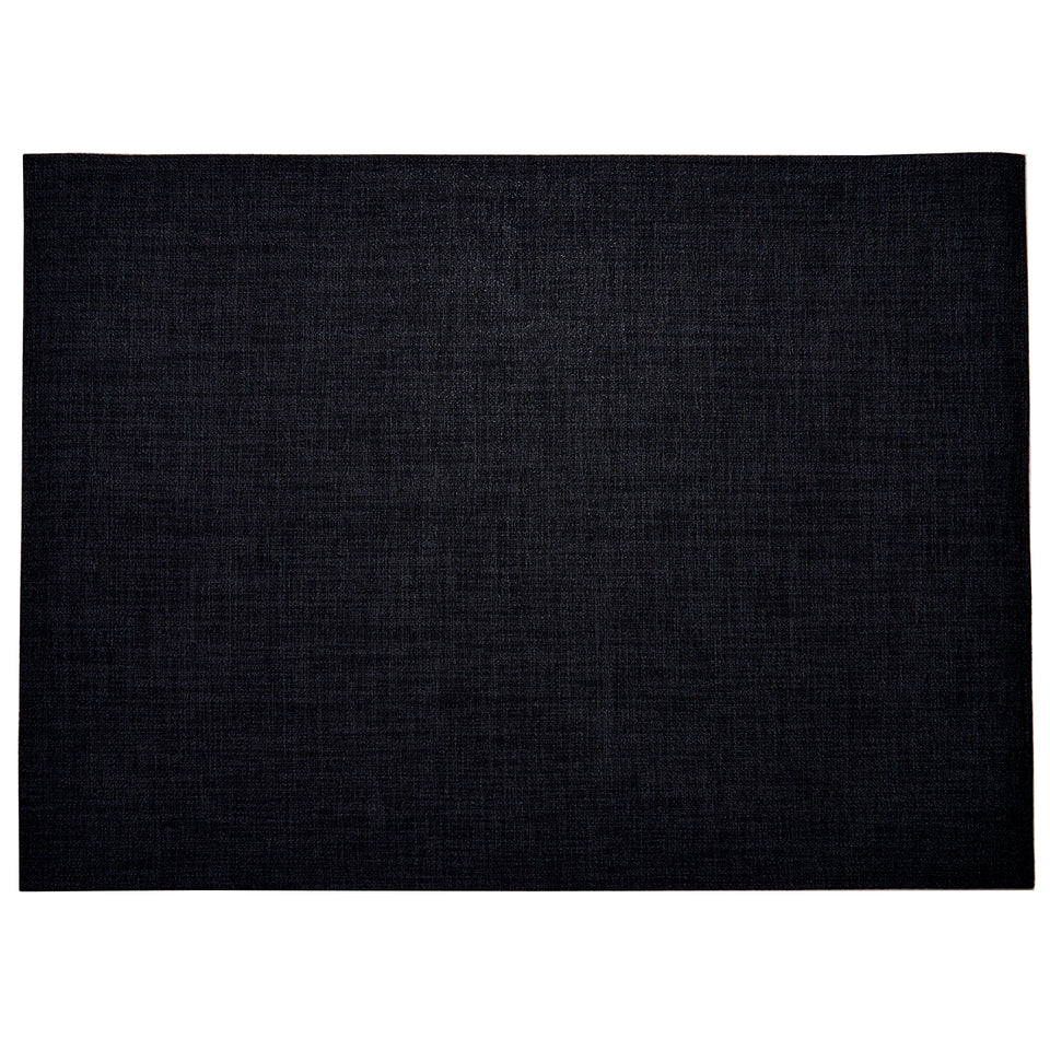 Noir Boucle Woven Floor Mat by Chilewich