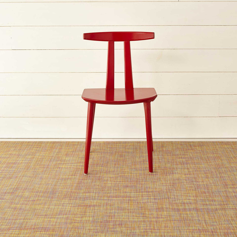 Confetti Mini Basketweave Woven Floor Mat by Chilewich