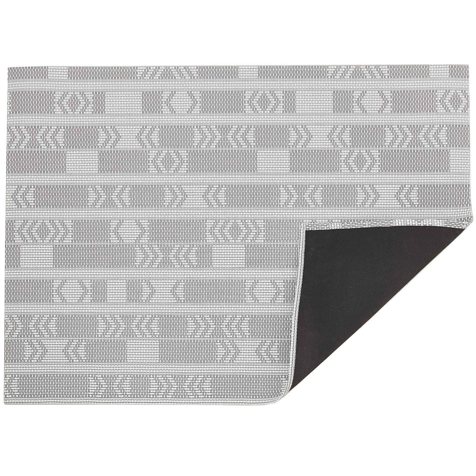 Graphite Scout Woven Floor Mat by Chilewich