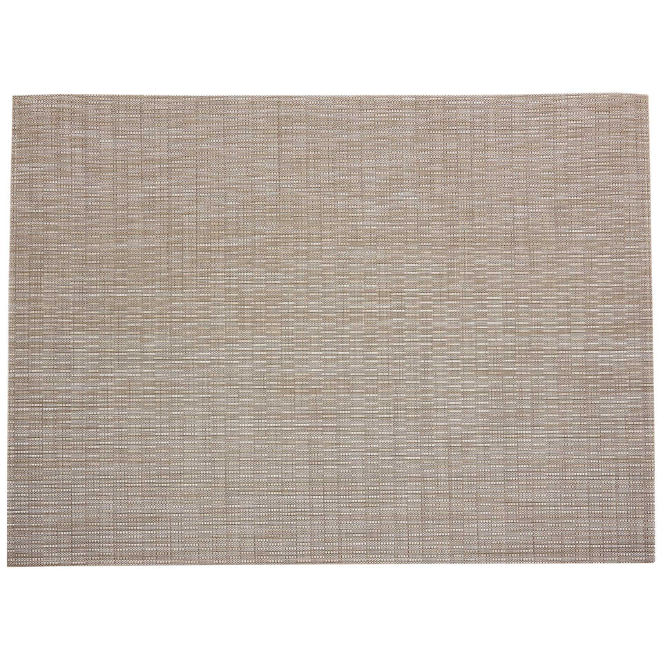 Chilewich Basketweave Floormat, 72 x 106 - Latte