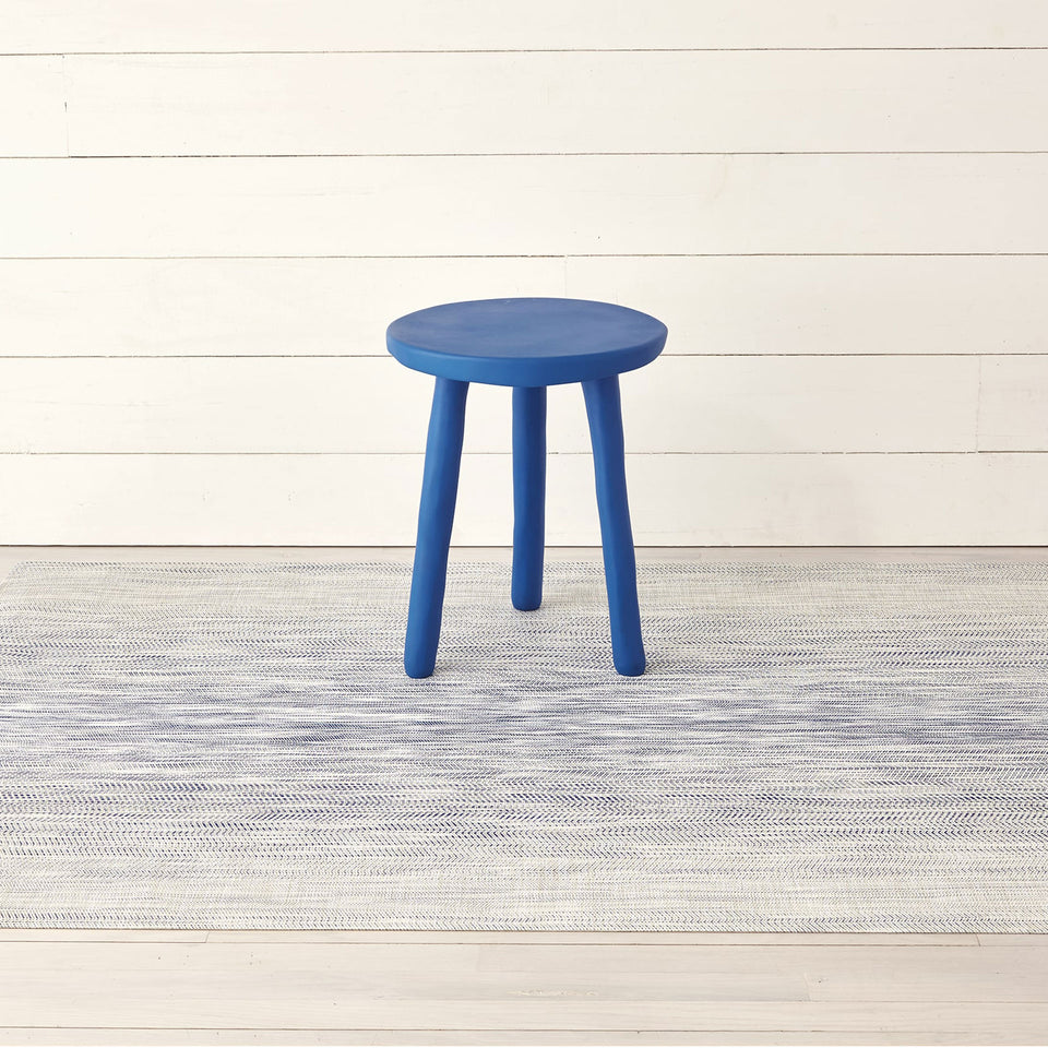 Blue Wave Woven Floor Mat by Chilewich