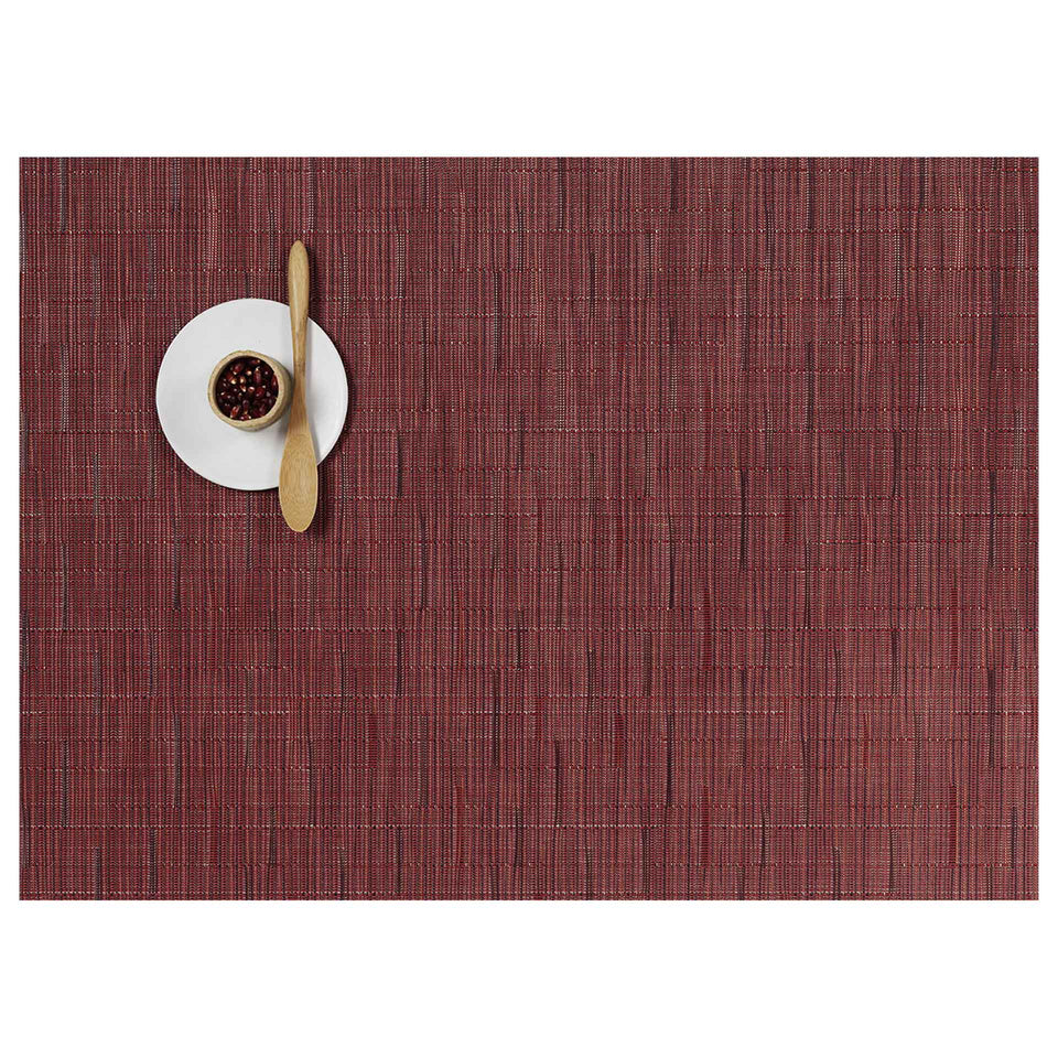 Cranberry Bamboo Placemats & Runner by Chilewich