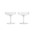 Ripple Champagne Saucer Set by Ferm Living