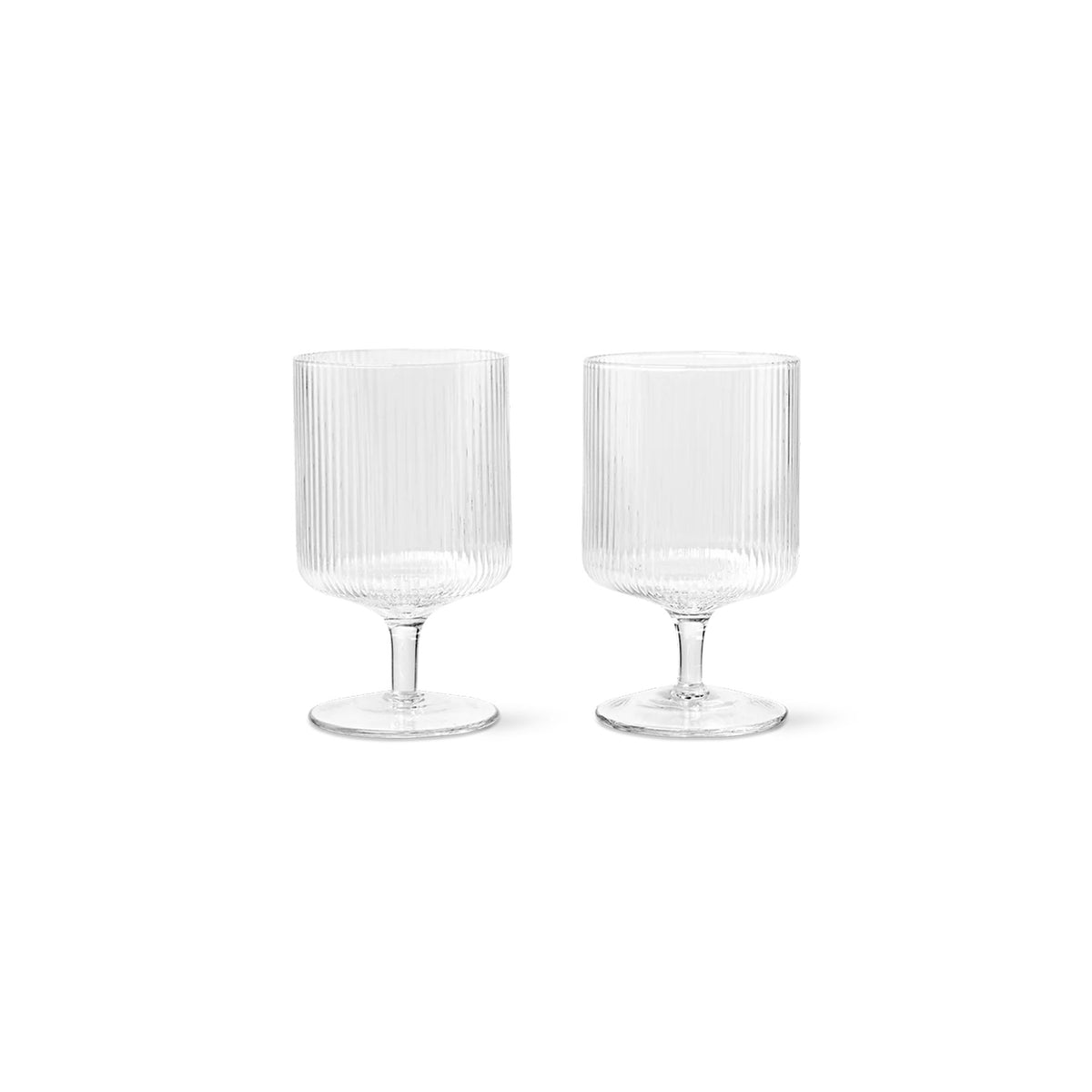 Ripple Wine Glass Set by Ferm Living