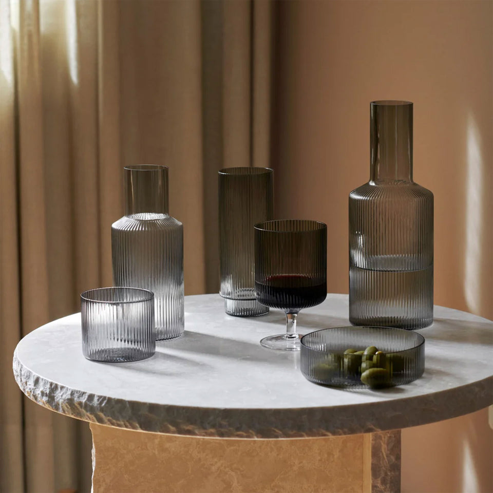 Ripple Wine Glass Set by Ferm Living