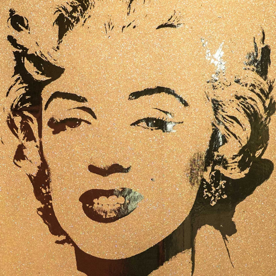 Marilyn Monoprint Wallpaper by Andy Warhol x Flavor Paper