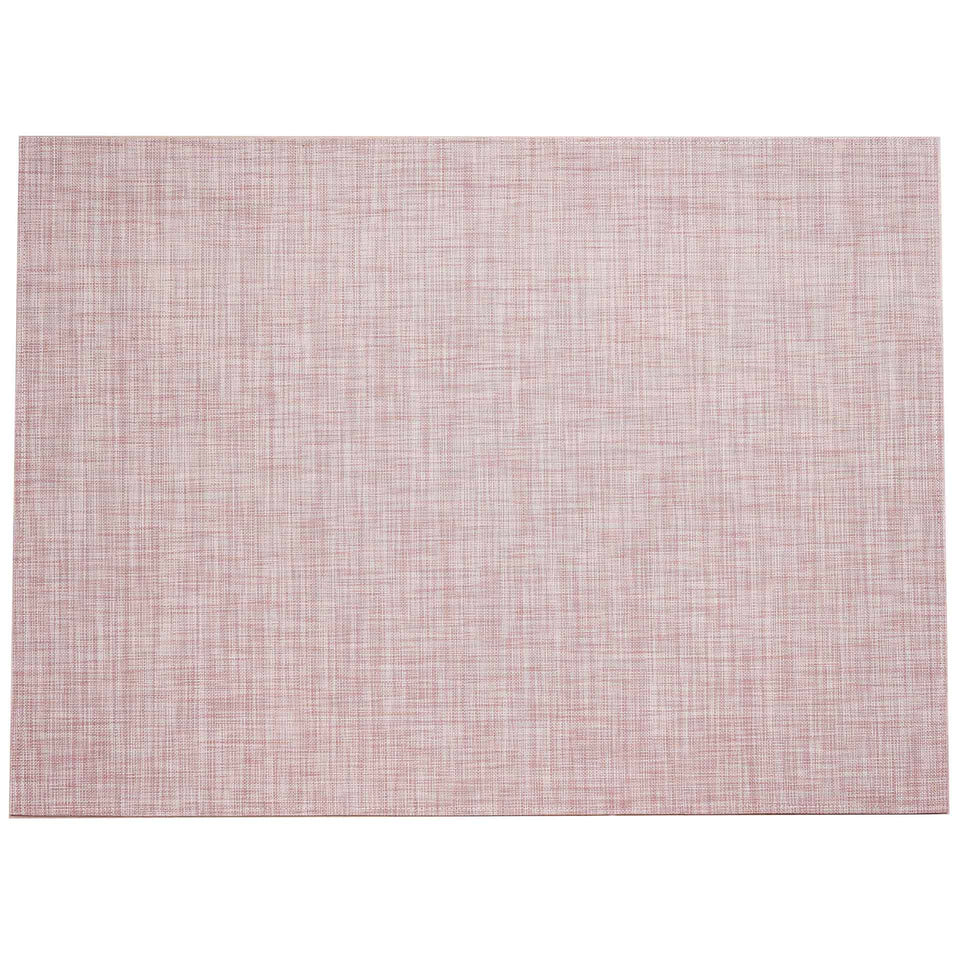 Blush Mini Basketweave Woven Floor Mat by Chilewich