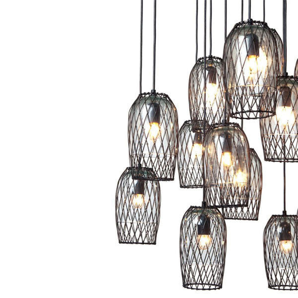 Constellation 8 Chandelier by Kenneth Cobonpue for Hive - Vertigo Home