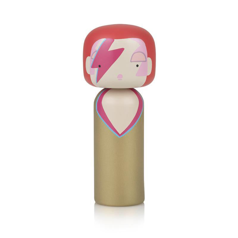 Aladdin Sane Wooden Kokeshi Doll by Sketch.inc for lucie kaas