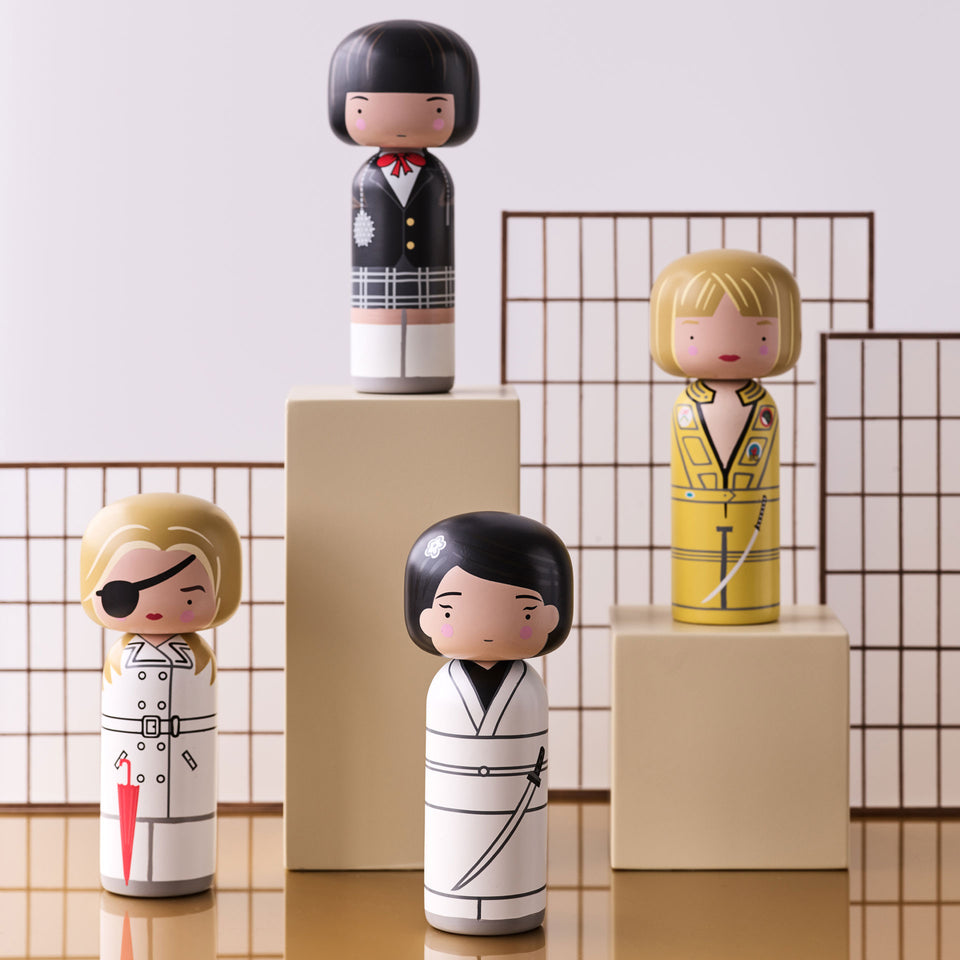 Kill Bill - Elle Driver Wooden Kokeshi Doll by Sketch.inc for lucie kaas