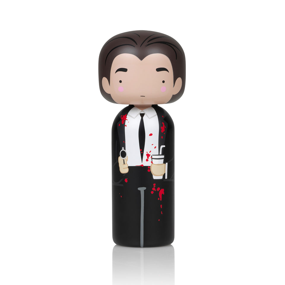 Pulp Fiction - Vincent Vega Wooden Kokeshi Doll by Sketch.inc for lucie kaas