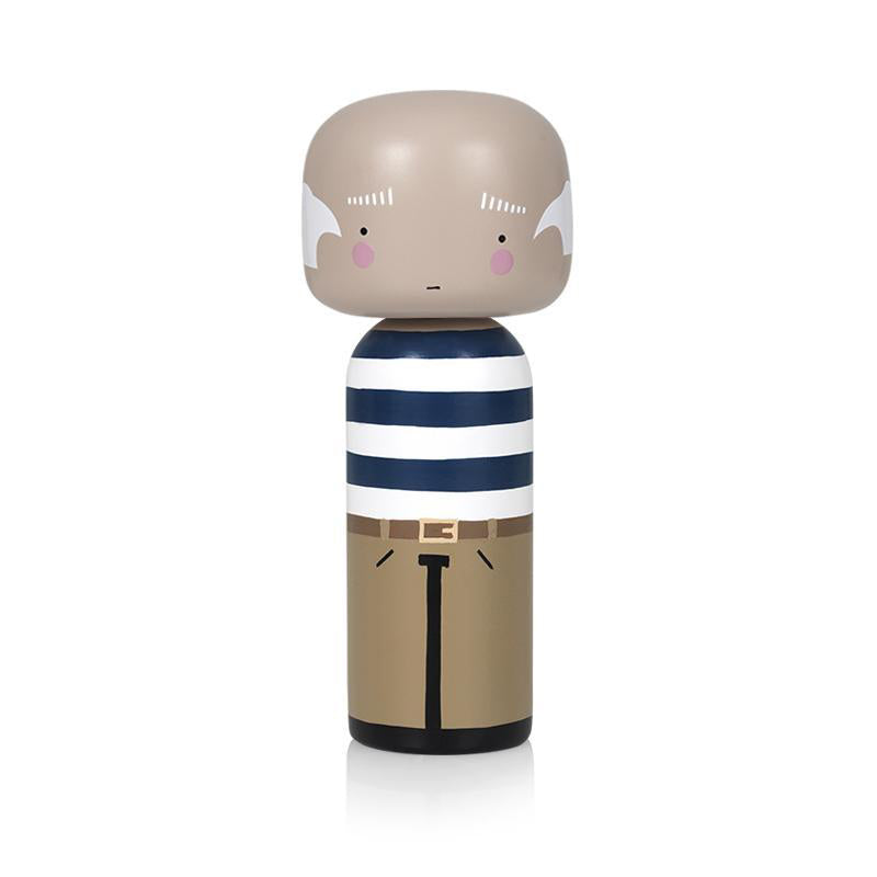 Pablo Wooden Kokeshi Doll by Sketch.inc for lucie kaas