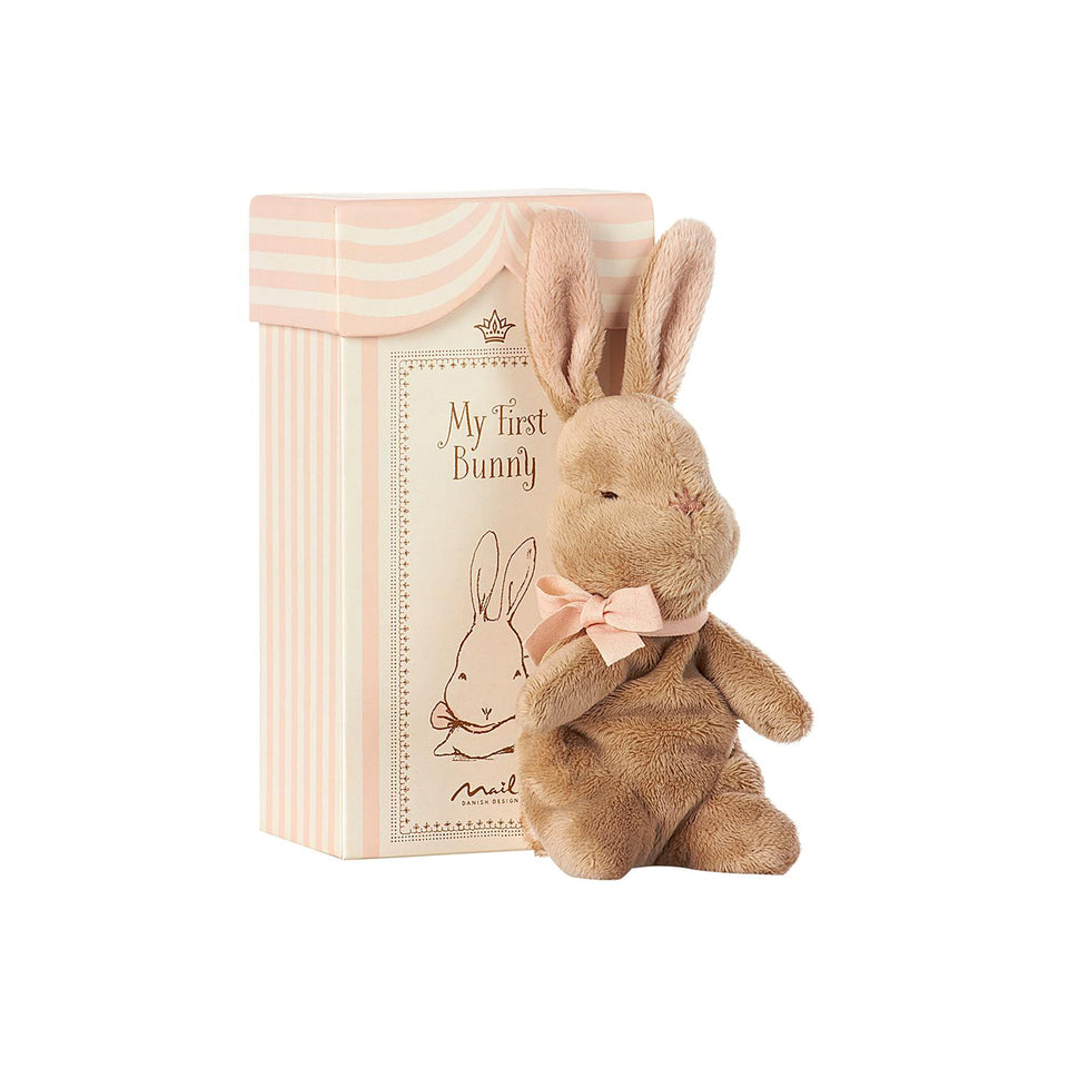 My First Bunny in Box Pink by Maileg