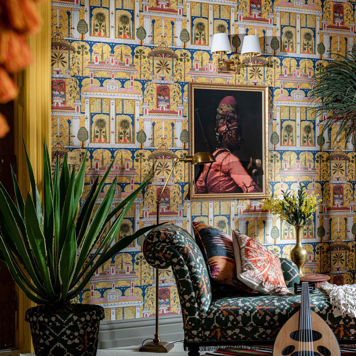 Majorelle Garden Wallpaper by MIND THE GAP