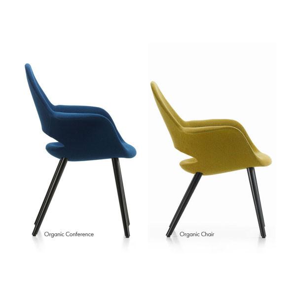 Organic Conference Chair in Cosy 2 Fabric by Eames & Saarinen