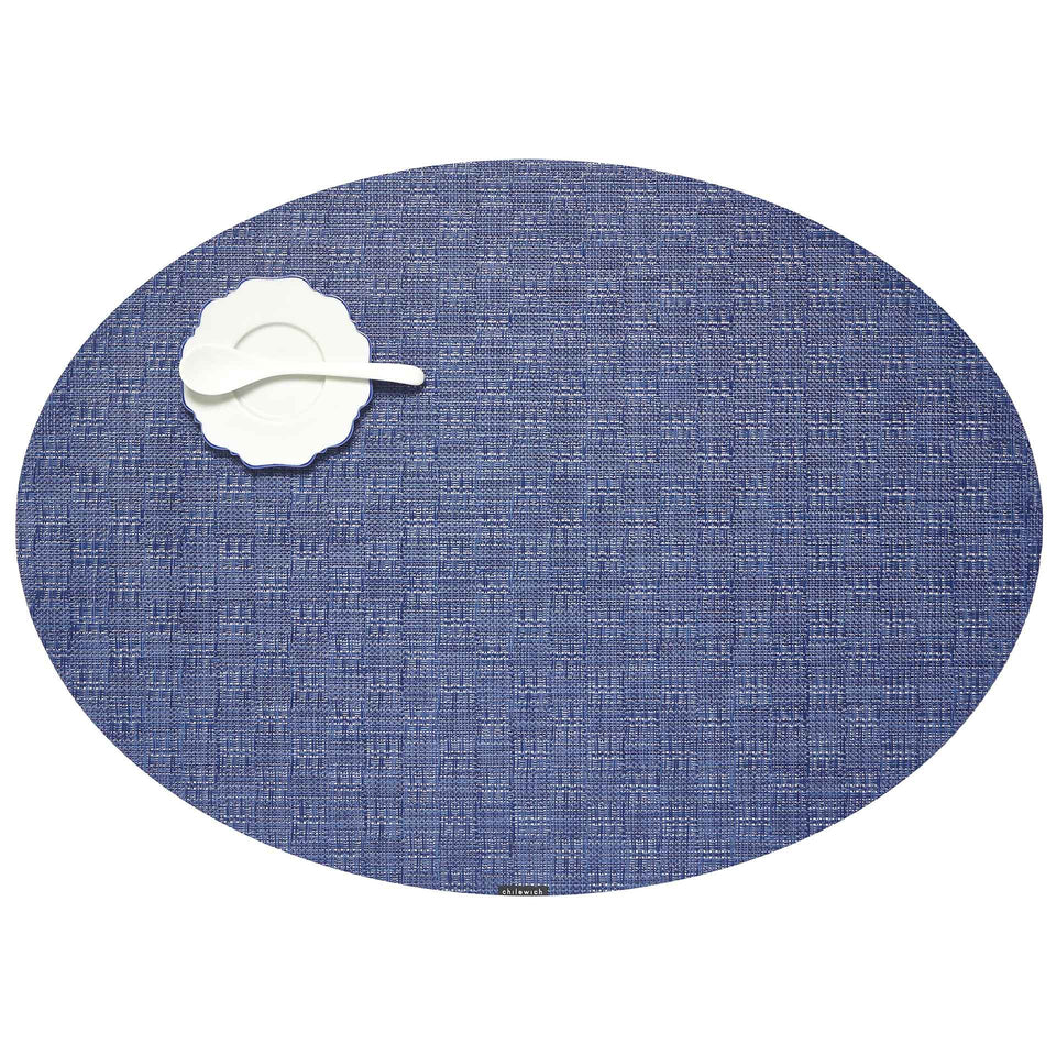 Blue Jean Bay Weave Placemat by Chilewich