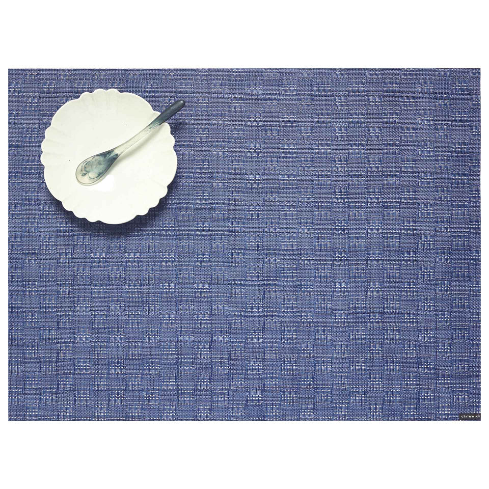 Blue Jean Bay Weave Placemat by Chilewich