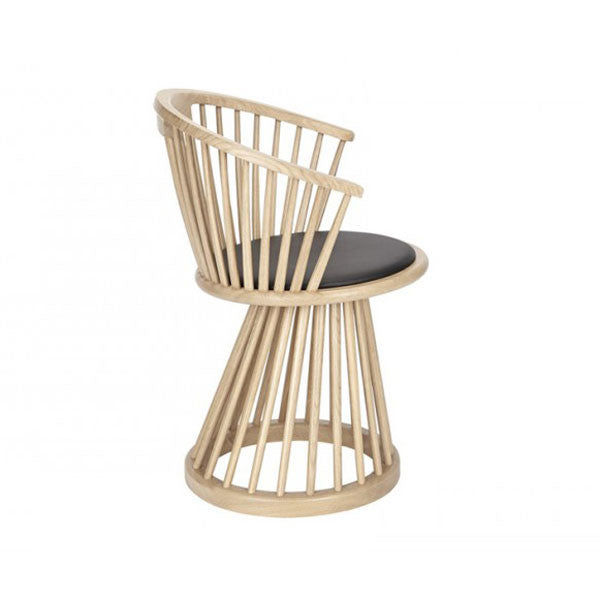 Fan Dining Chair - Natural Oak by Tom Dixon - Vertigo Home