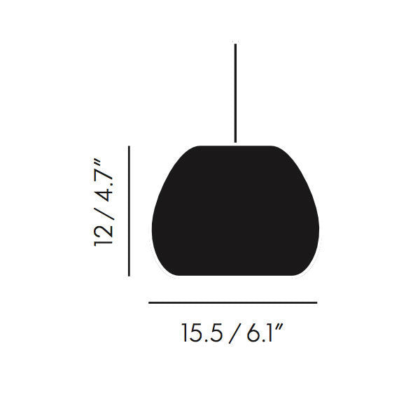 Void Mini Steel Pendant - Vertigo Home