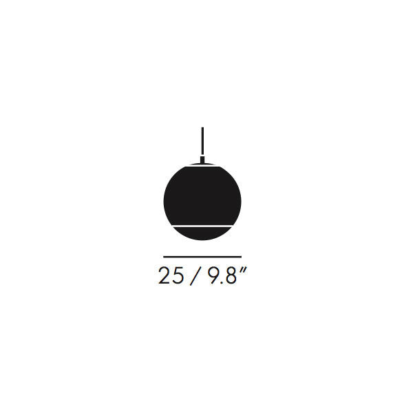 Mirror Ball 25 Pendant - Vertigo Home
