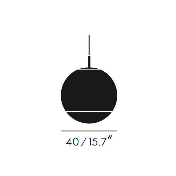 Mirror Ball Gold 40 Pendant by Tom Dixon - Vertigo Home